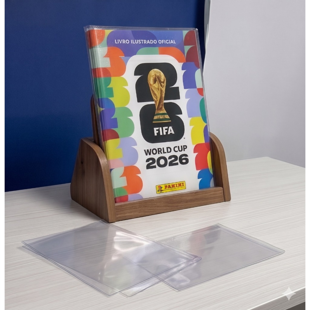Capa Plástica Protetora  do Álbum Panini Copa Do Mundo 2026