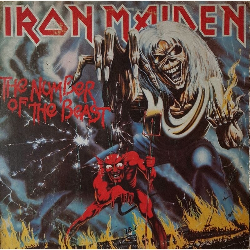 Iron Maiden-The Number Of The Beast-lp-vinil