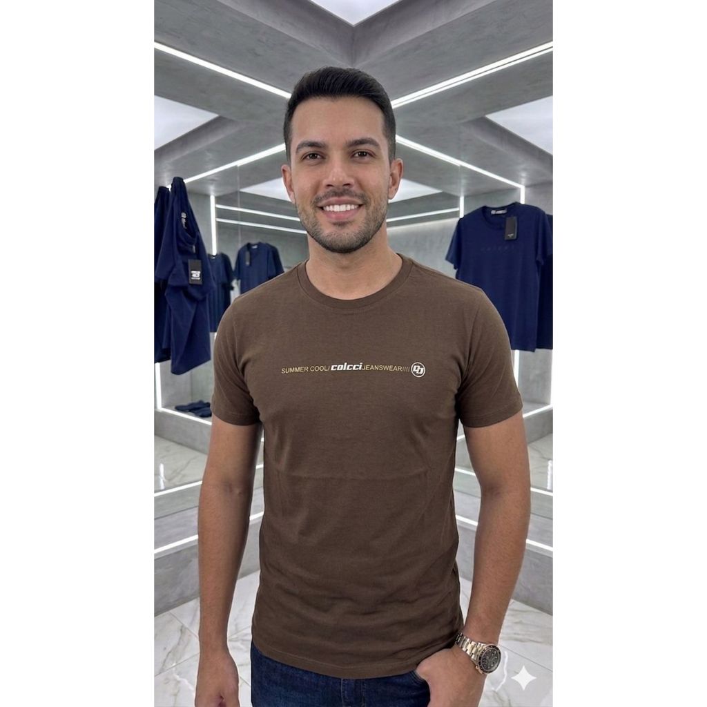 Camisetas Masculinas Blusas Básicas Algodão Cotton Peruano Premium – Conforto e Qualidade