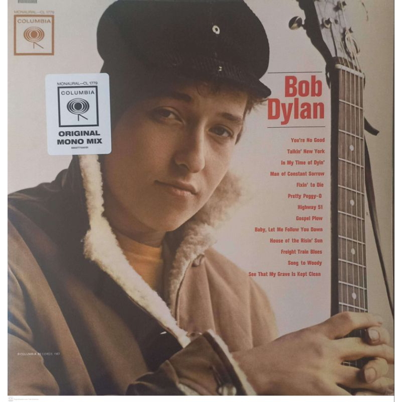 LP Bob Dylan - Bob Dylan 1962 (Press 2010) LACRADO