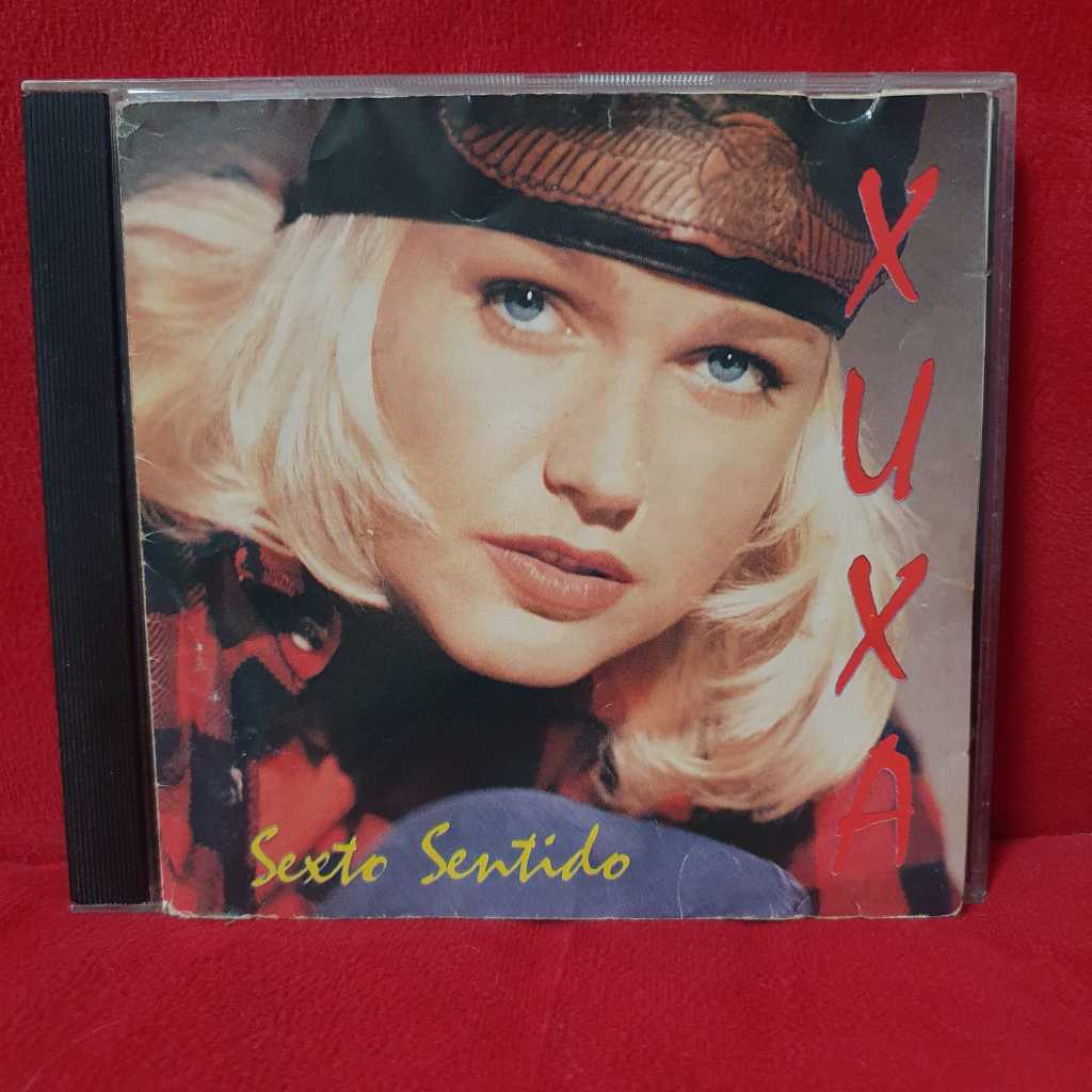 CD Xuxa - Sexto Sentido - Original & Usado - Incluindo Grito de Guerra - Som Livre - Veja as Fotos