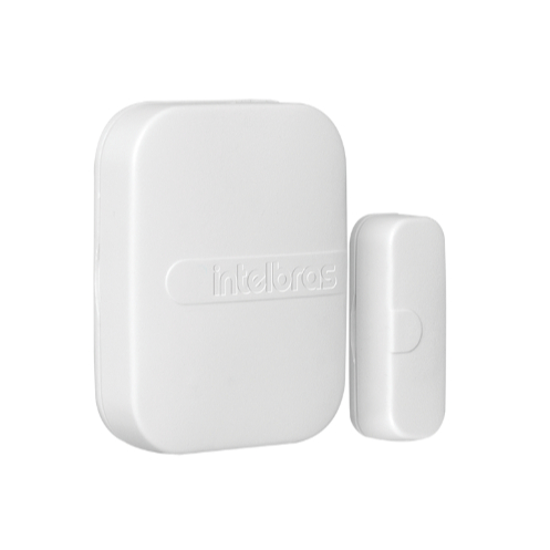 Sensor Magnético Sem Fio Intelbras XAS 4010 - Compacto, Discreto e Com Indicação de Bateria Baixa