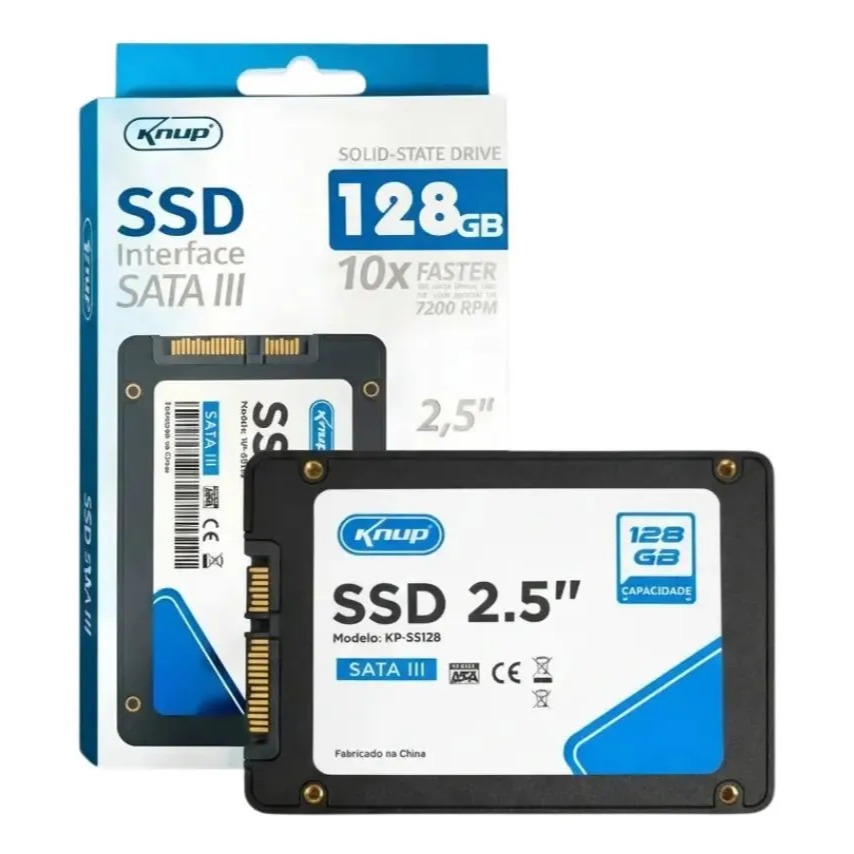 Ssd 128gb Sata Compatível Asus X451 X550 X555 K45 K55 A45 A55 S400ca S451LA