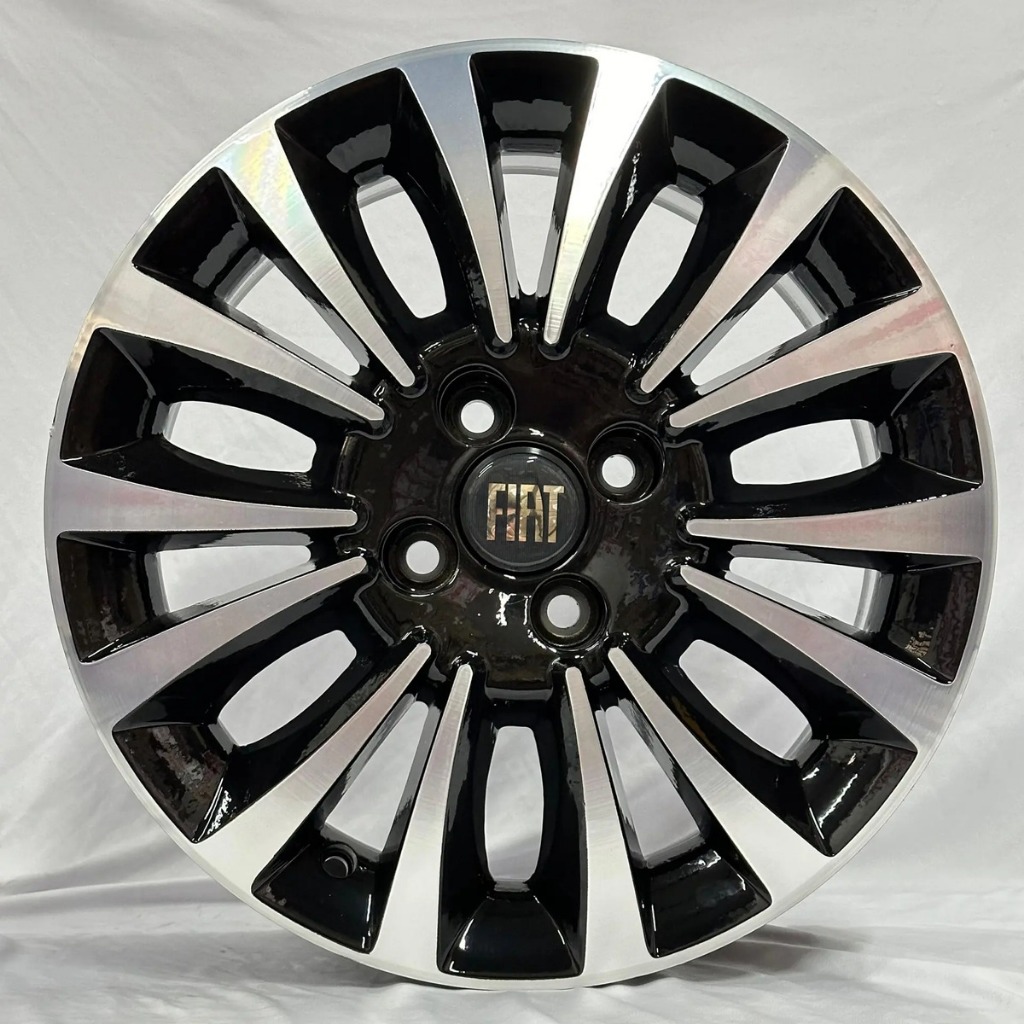 Jogo De Roda Aro 15 Fiat Strada Endurance Argo Cronos Drive Siena Uno Mille 4x98