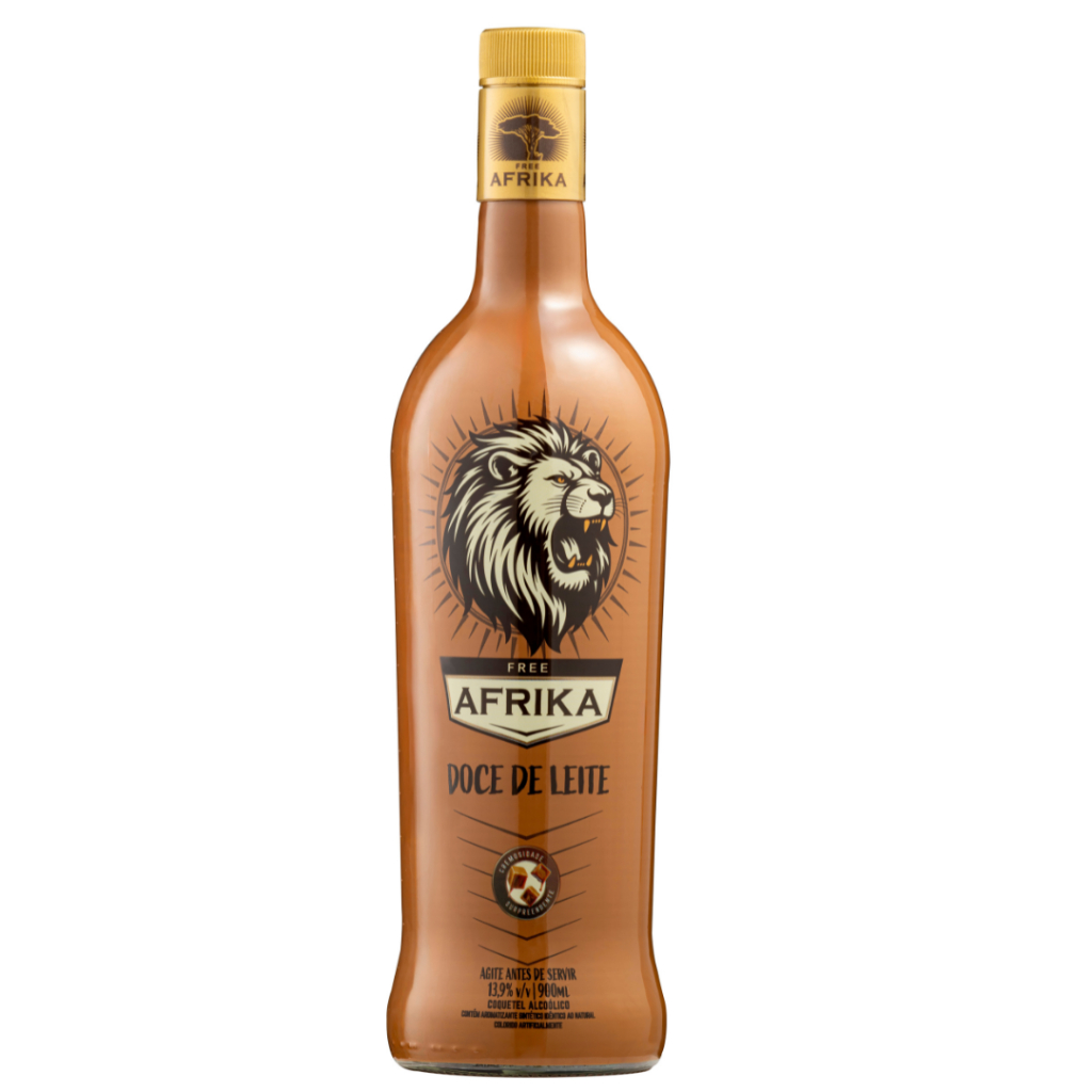 Free Afrika Licor Doce de Leite - 900ml