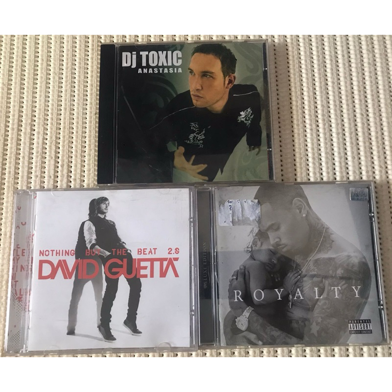 DJ Toxic - Anastasia, David Guetta - Nothing But The Beat , Chris Brown - Royalty