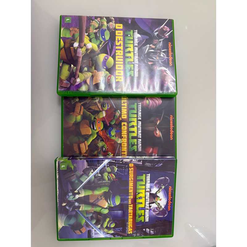colecao Tartarugas Ninjas - Desenho Animado - Teenage Mutant Ninja Turtles - Nickelodeon