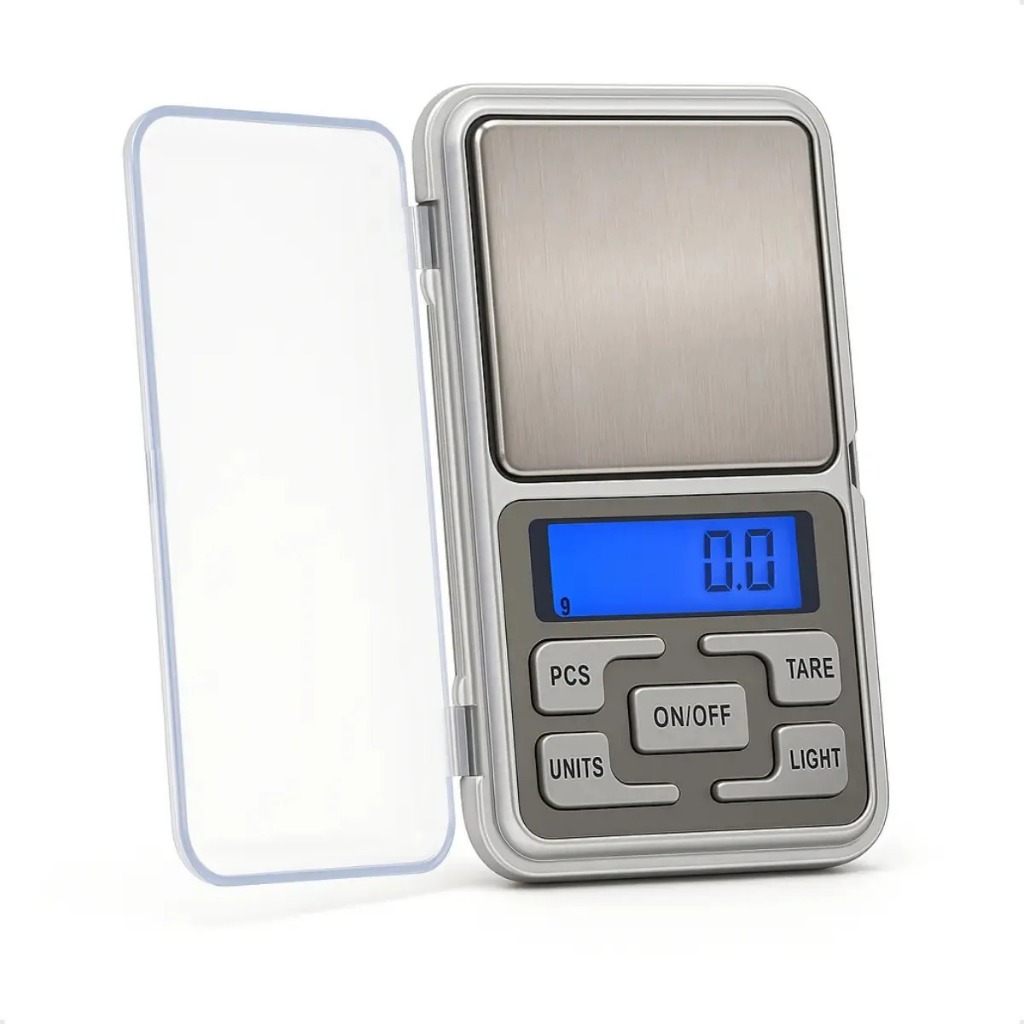 Mini Balança Digital De Bolso 0,1g até 500g Portátil