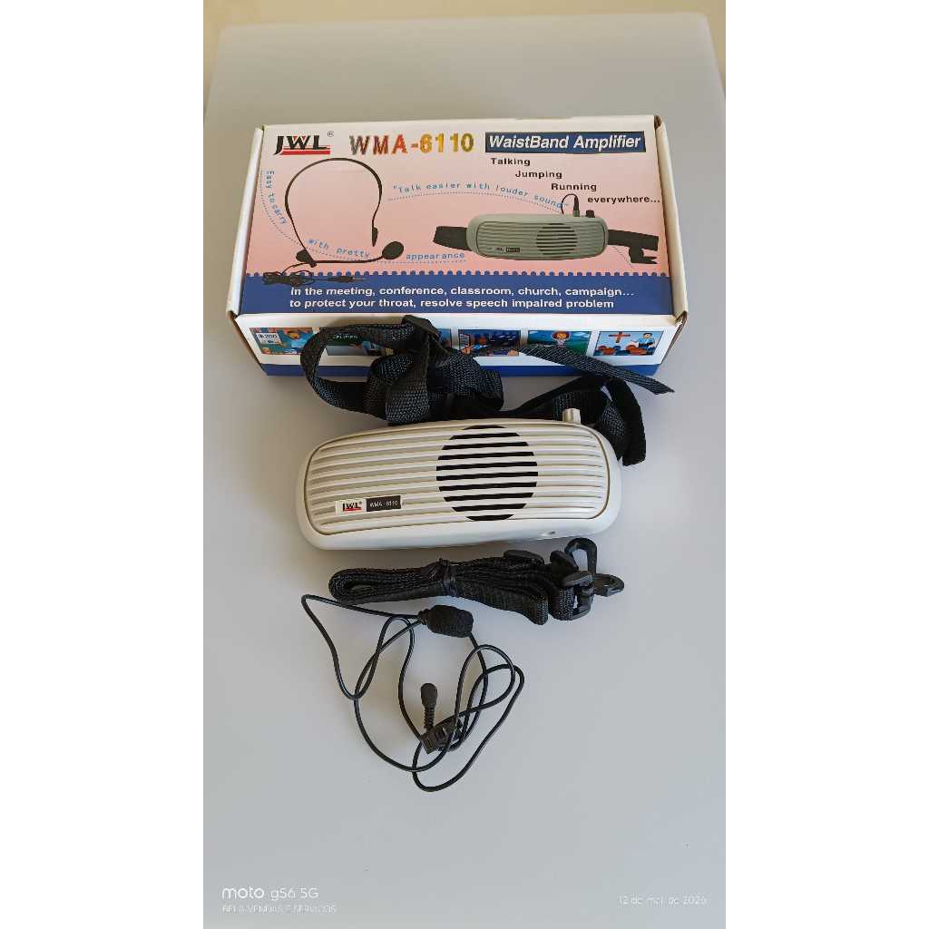Kit GUIA DE TURISMO Amplificador De Cintura - Jwl Wma 6110