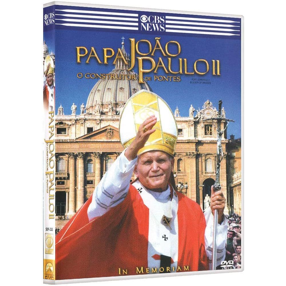 Dvd Papa João Paulo II - O Construtor de Pontes (Original)