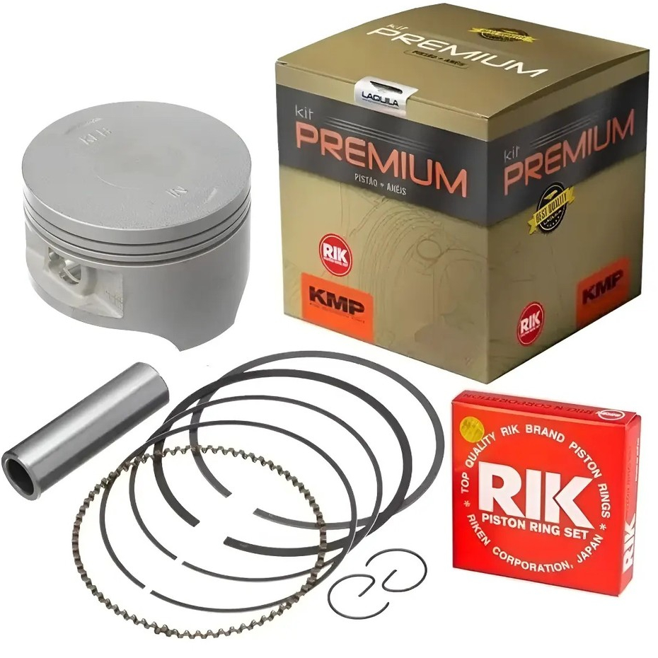 PISTAO C/ANEL CRF 230 KMP PREMIUM ANEIS RIK