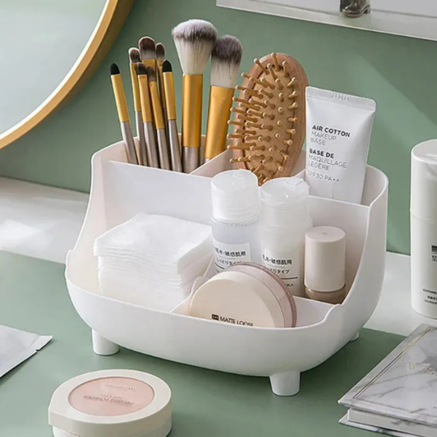 Organizador de Mesa Multiuso Porta Canetas Lápis Maquiagem Escritório Maquiagem Skin Care…