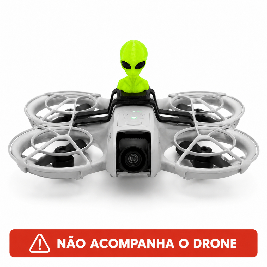 SUPORTE DECORATIVO ET PARA DRONE DJI NEO 🚀 Visual Exclusivo  | Acessório Personalizado para Drone DJI Neo
