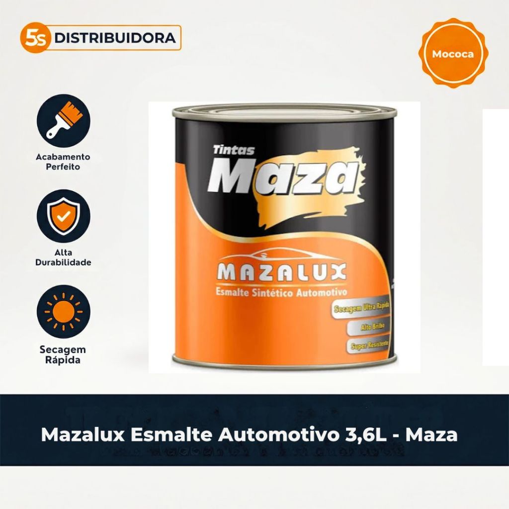 Mazalux Esmalte Automotivo 3,6L - Maza