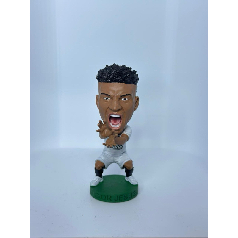 Mini Craque Igor Jesus Botafogo – Resina Pintada à Mão – Colecionável Exclusivo - 10cm