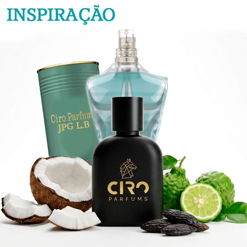 Perfume Importado Masculino Inspirado JPG Le Bau Contratipo Premium Alta Fixação