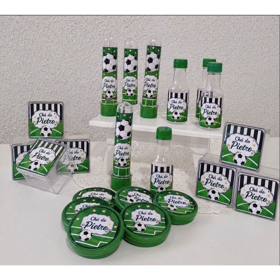 Kit 40 Lembrancinhas Futebo /Festa Personalizados Futebol /Lembrancinhas para festa infantil tema Futebol