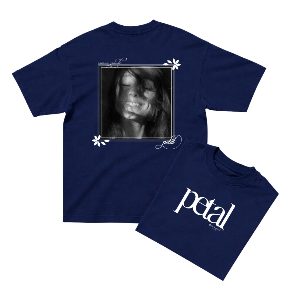 Tshirt Cantora Ariana Grande Novo Álbum Petal Era Mundo Pop Internacional - Camiseta 100% Algodão Unissex