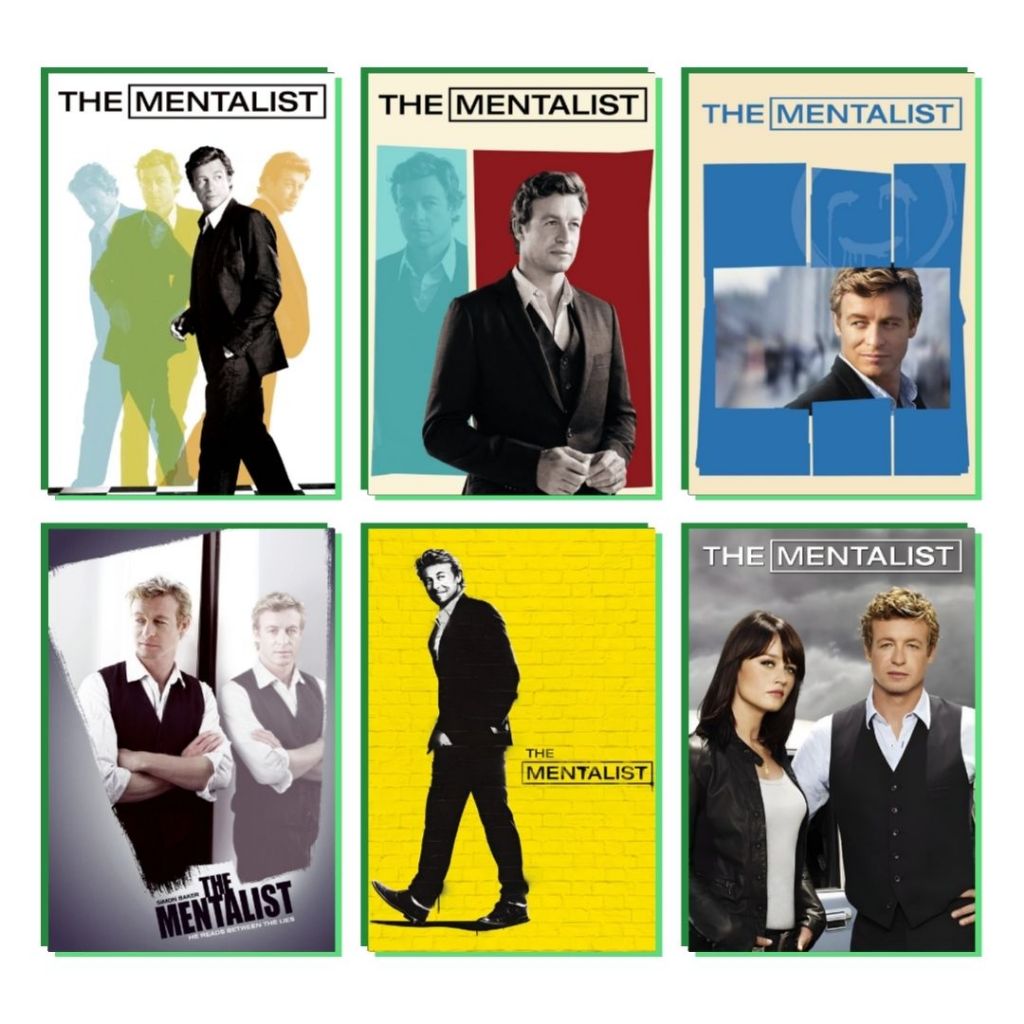 Placa Decorativa MDF The Mentalist (Série) - Quadro Parede & Decoração (14x20 ou 20x28)