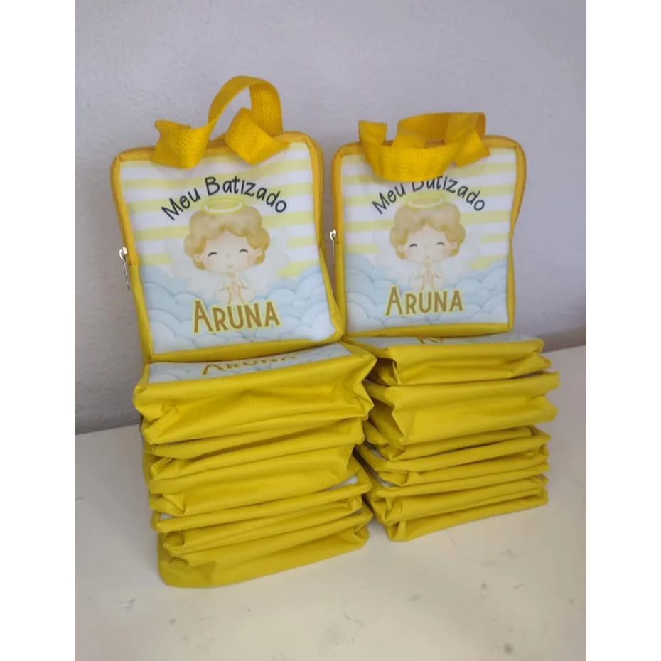 Kit 10 Maletinha | Personalizada | Lona