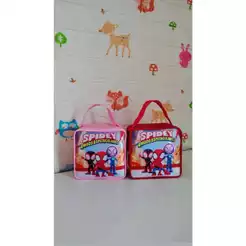 KIT 15 MALETA NO TEMA spider e seus amigos espetaculares/MATERIAL NYLON600/FESTA INFANTIL/LEMBRACINHAS PERSONALIZAD