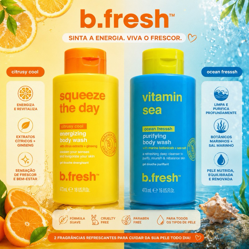 Body Wash Citrusy Cool 473ml