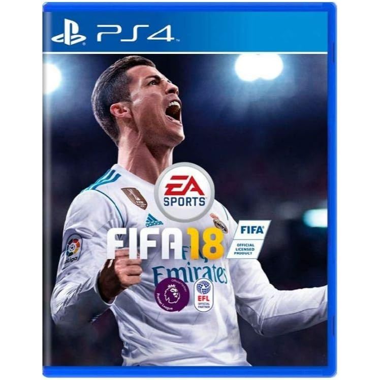 FIFA 18 PS4 Mídia Física Original PT-BR Jogo Completo PlayStation 4 Compatível Fat Slim Pro Futebol (Recondicionado)