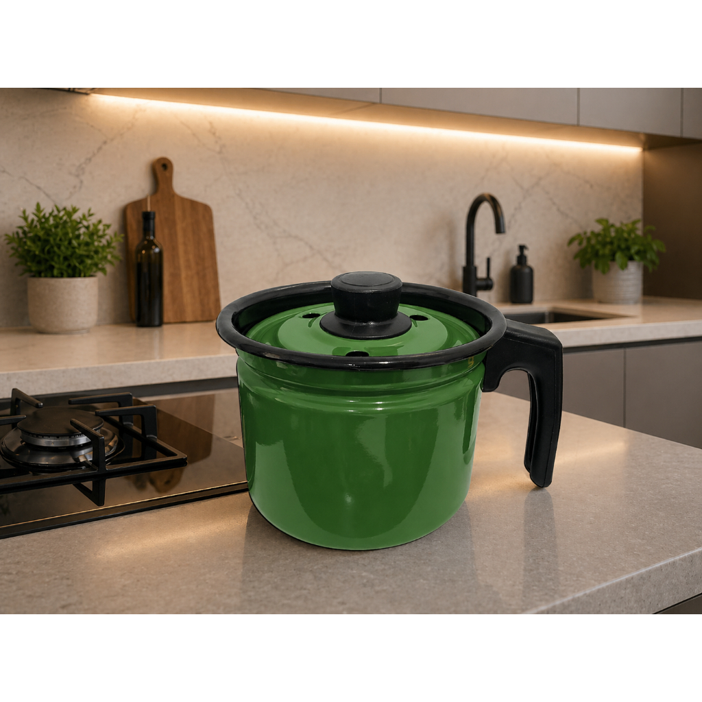 Bule Leiteira Esmaltada Agata Indução 1,7 L C/ Tampa - Original