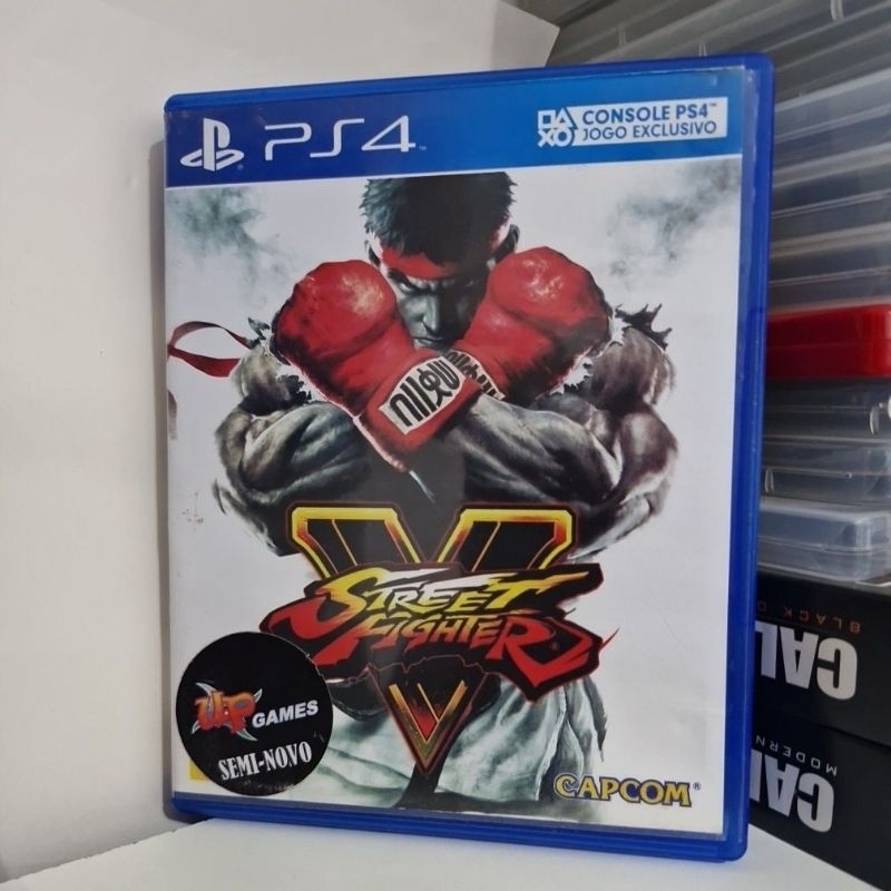 jogo original ps4 Street Fighter v