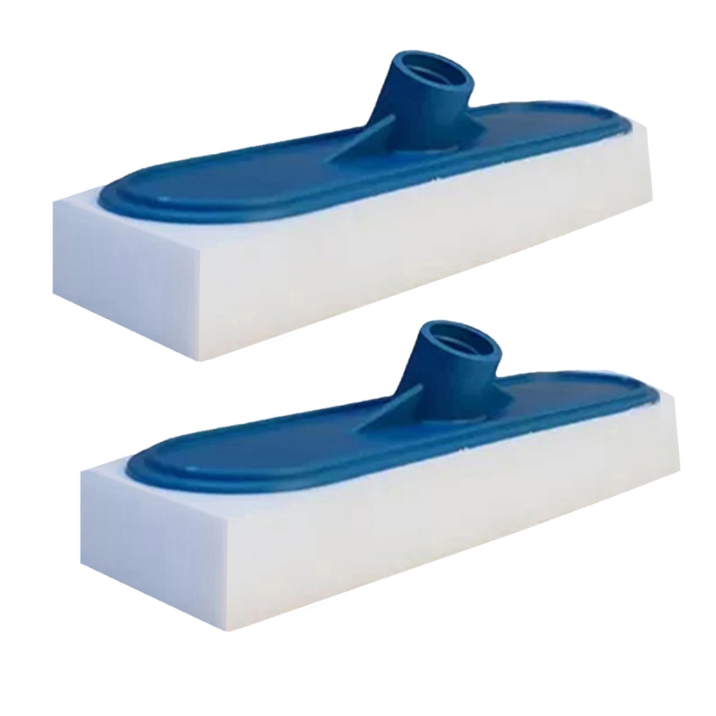 Kit 2 Esponjas Mágicas para limpeza de Piso Azulejo - Com suporte para encaixe de cabo - Limpa tudo
