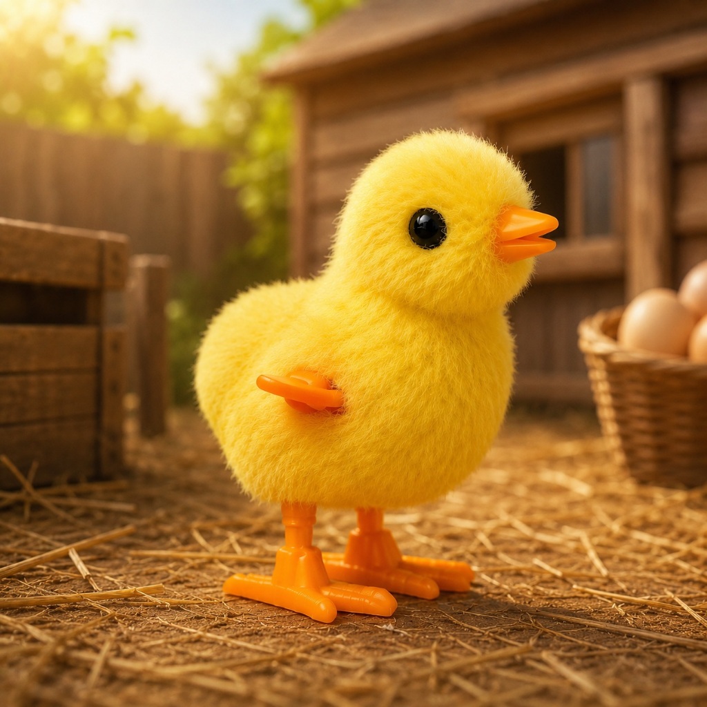 Kit Pintinhos Amarelinhos de Pelúcia com Corda Infantil Divertido Educativo ENVIO IMEDIATO