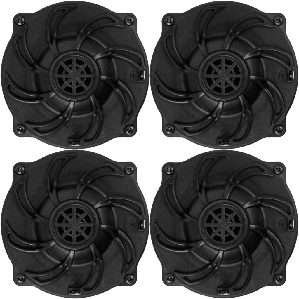Kit 4 Driver Corneta 100w Rms 8 ohms Permak Fenólico Som Automotivo Voz