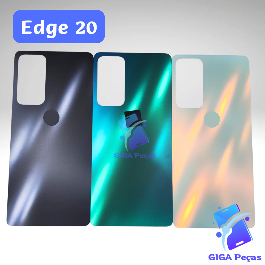 Tampa traseira de Plástico para Edge 20