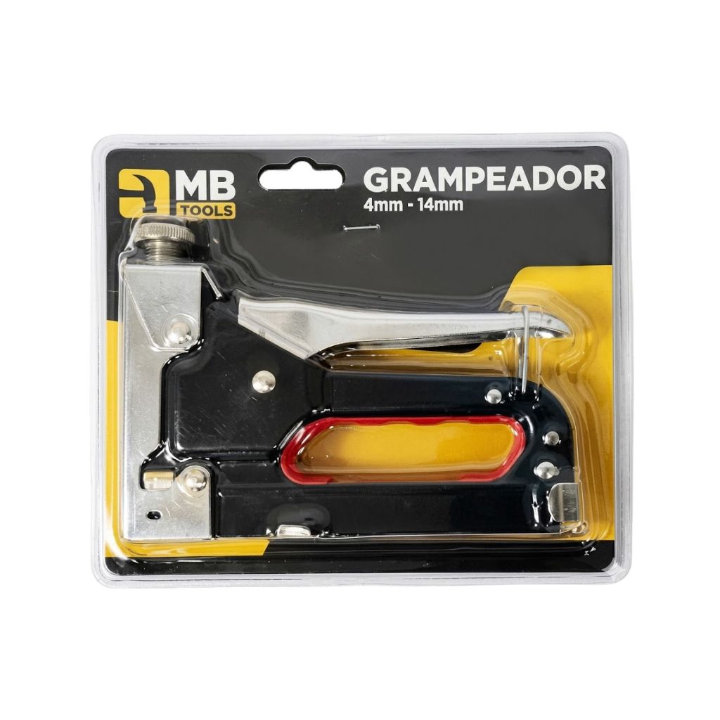 Grampeador de Tapeceiro de Metal Profissional (4mm-14mm) - MBTools
