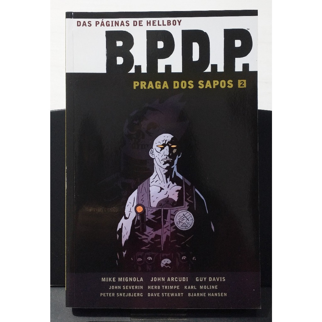 Das Páginas de Hellboy B.P.D.P. Praga dos Sapos - nº 2 - Mike Mignola