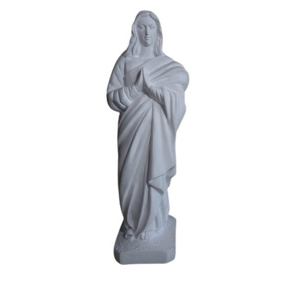 Santa Sara escultura Santa Sara de Cali Kali Gesso Cru