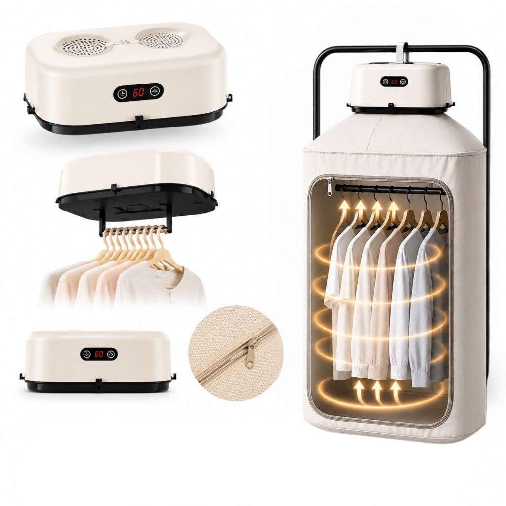 Secador Roupas Portátil Eletrico Secador Suspenso Cortina 127/220V