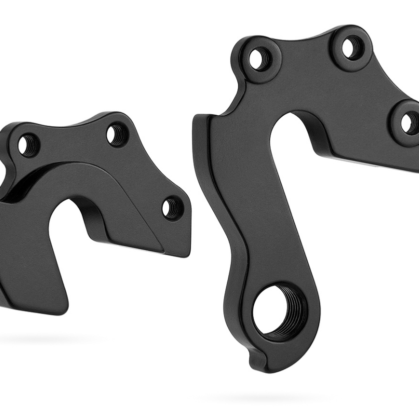 Gancheira Oggi Agile Carbon/ Caloi Carbon Racing - Eixo 9mm Gancheiras Com os parafusos