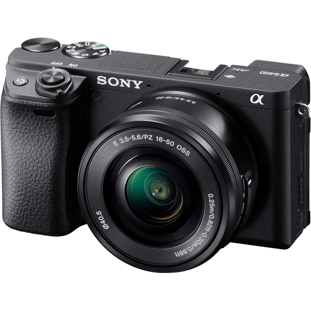 Câmera Mirrorless Sony Alpha A6400 Com Lente 16-50mm OSS II