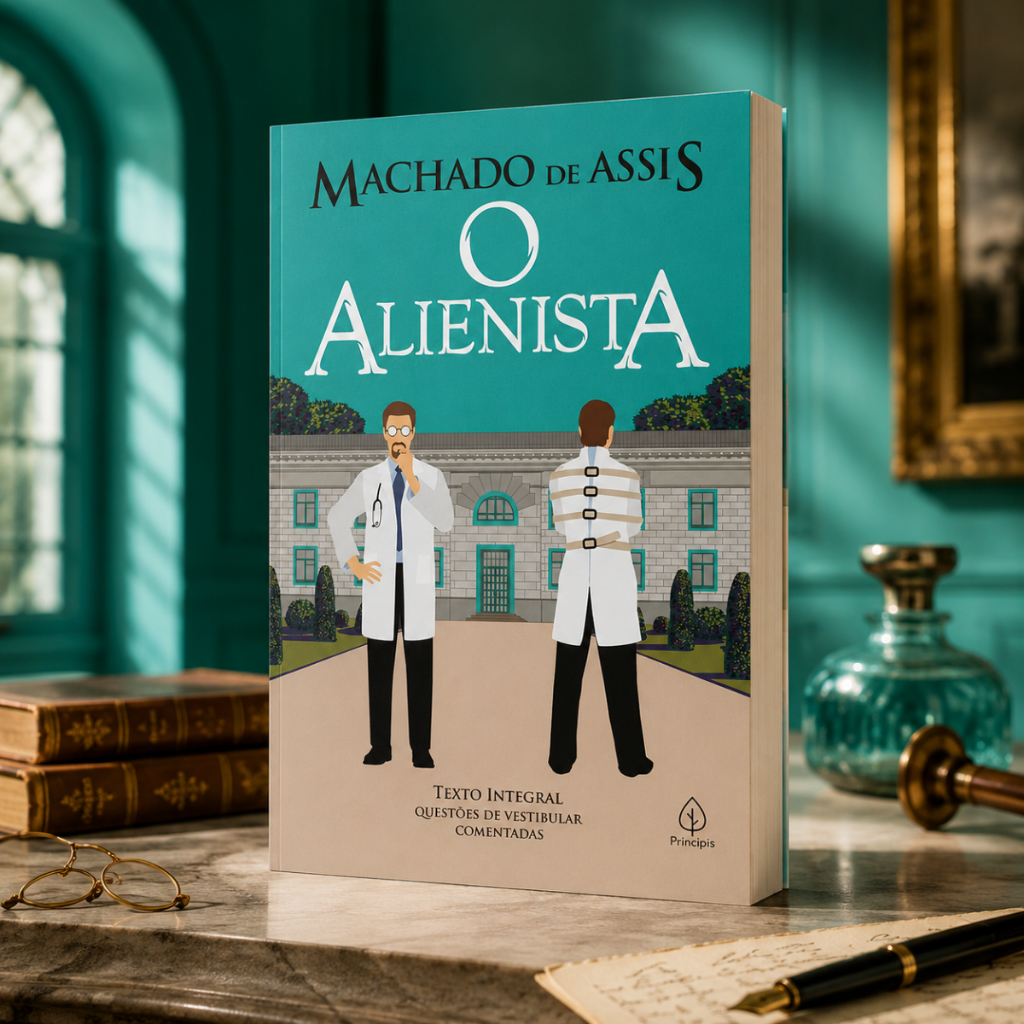 Livro O Alienista Machado de Assis Clássico da Literatura Brasileira