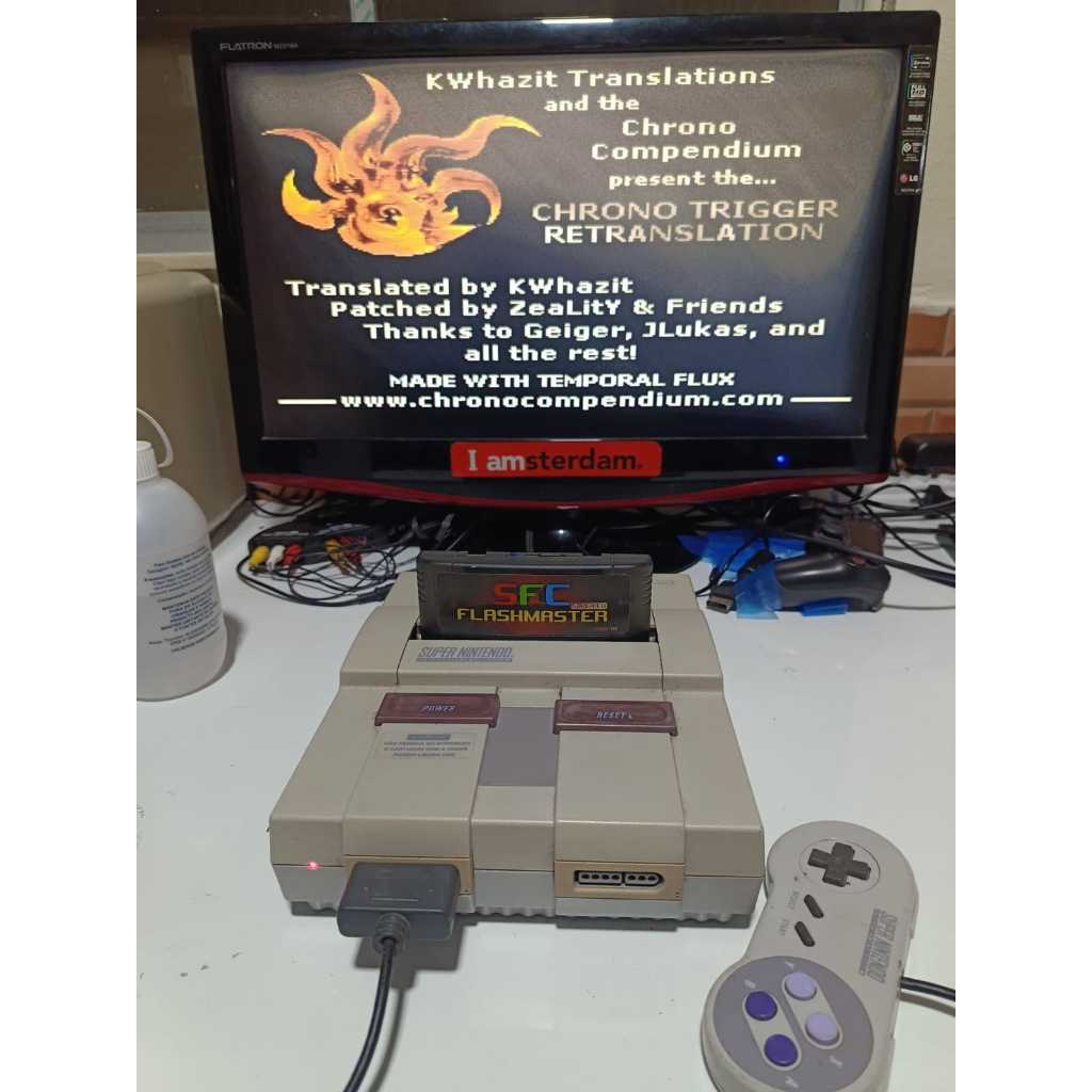 Super Nintendo Fat + Everdrive Lotado de Jogos