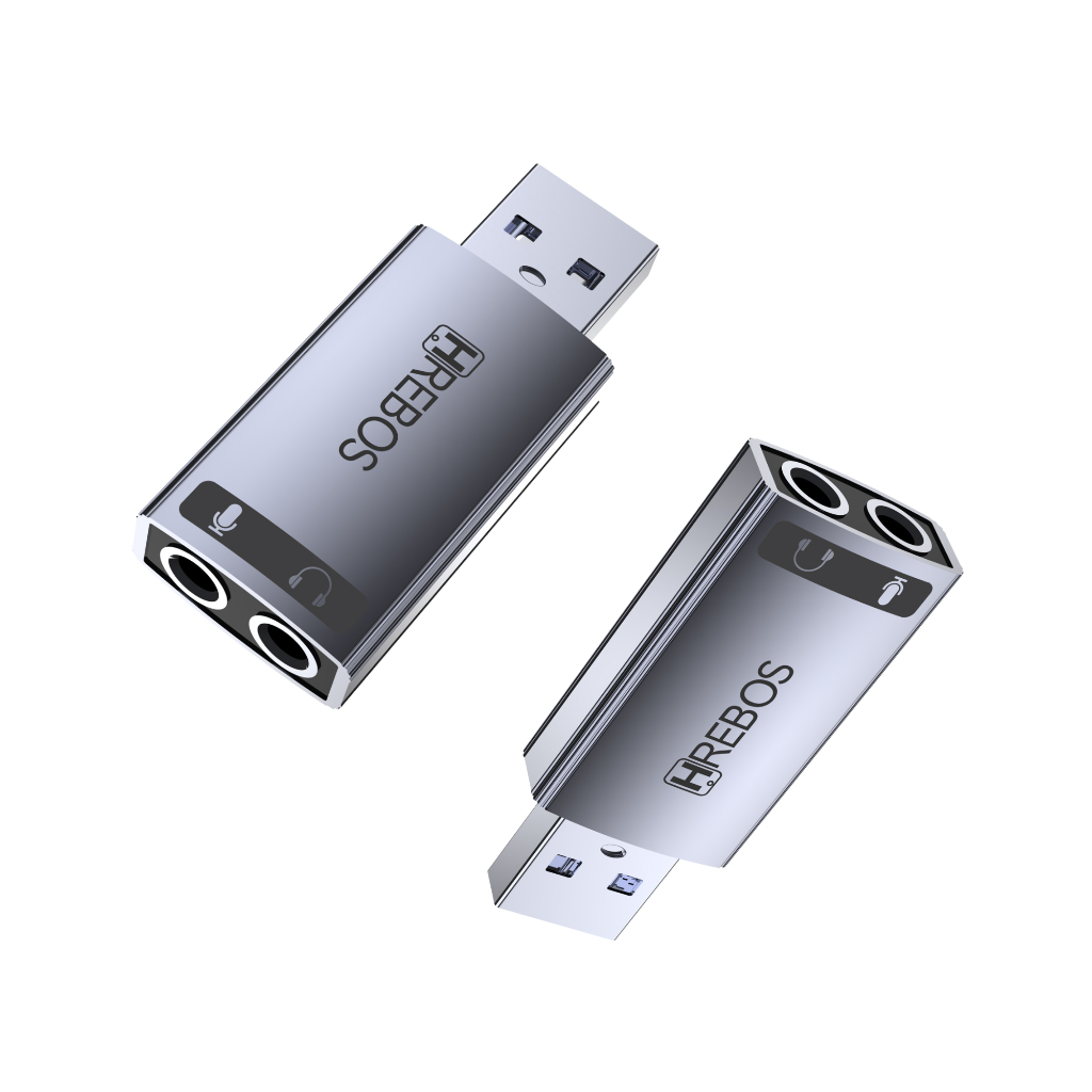 Placa De Som Externa USB P2 Estéreo 7.1 Adaptador Audio Microfone Fone De Ouvido PC Notebook PS4 PS5