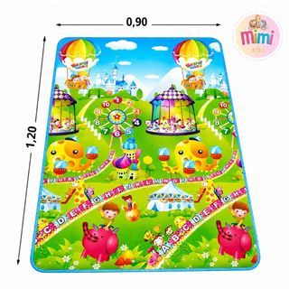 Tapete de Atividades Térmico 120x90 Infantil Emborrachado Educativo Bebê Crianças Tatame …