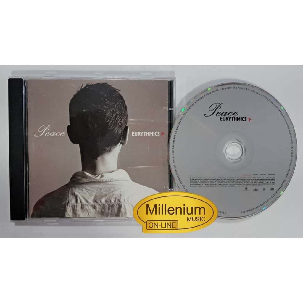 CD Eurythmics Peace 1999 Original Gravadora Colecionador Ótimo Estado