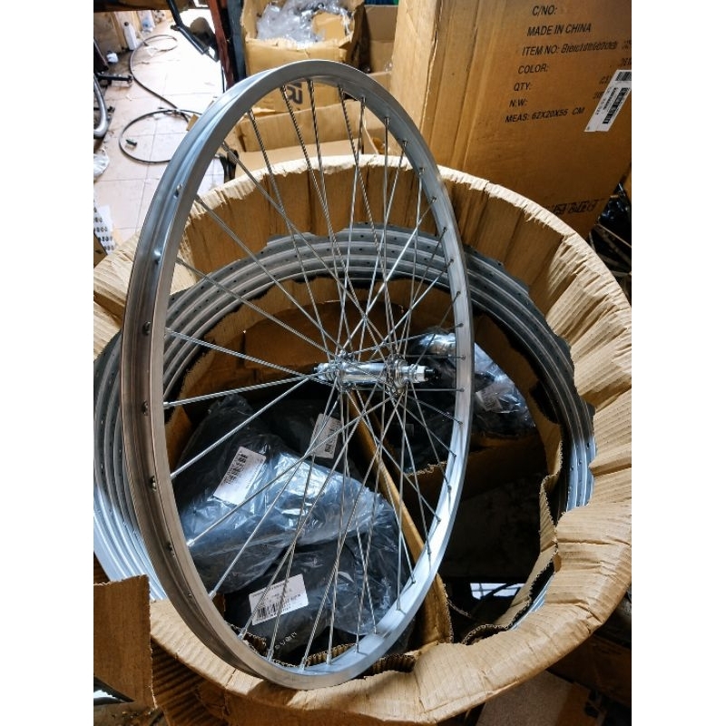 Roda Dianteira Alumínio Aro 26 X 1.9 Para Bicicleta Raio Grosso Dianteira