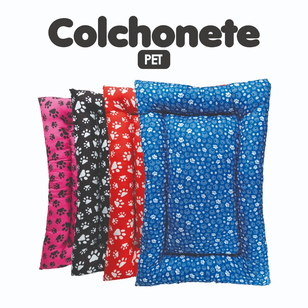 Cama Pet Colchonete  Para Cachorro ou Gato Caminha Pet