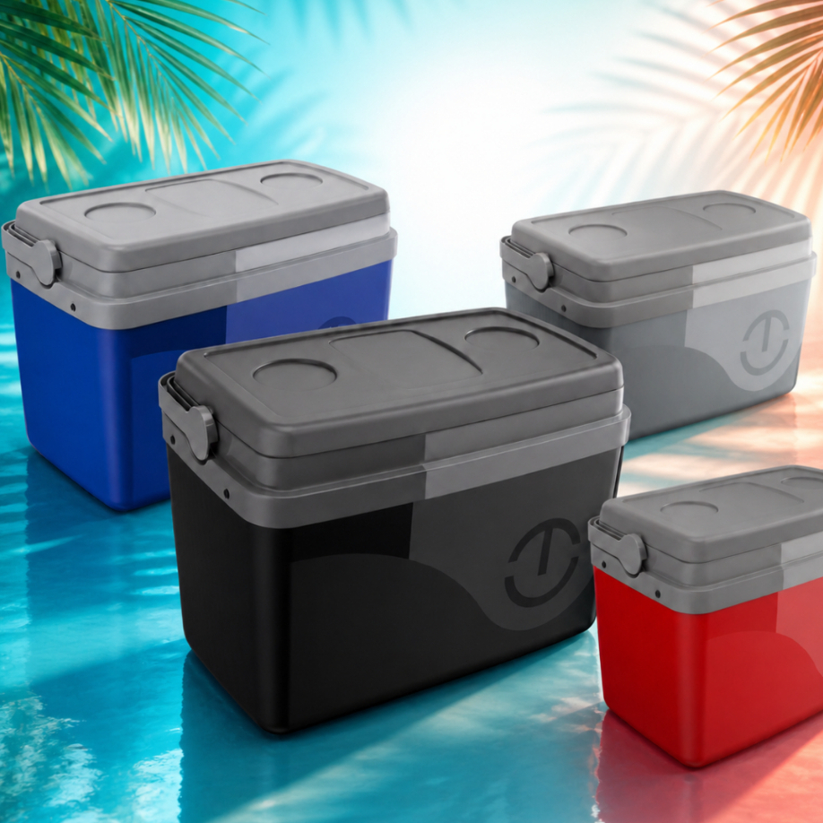 Caixa Térmica Cooler Gelo Reutilizável 7,5L Floripa 7500ml Gelos p/ Praia Piquenique Alimentos Bebidas Geladas Resfriado
