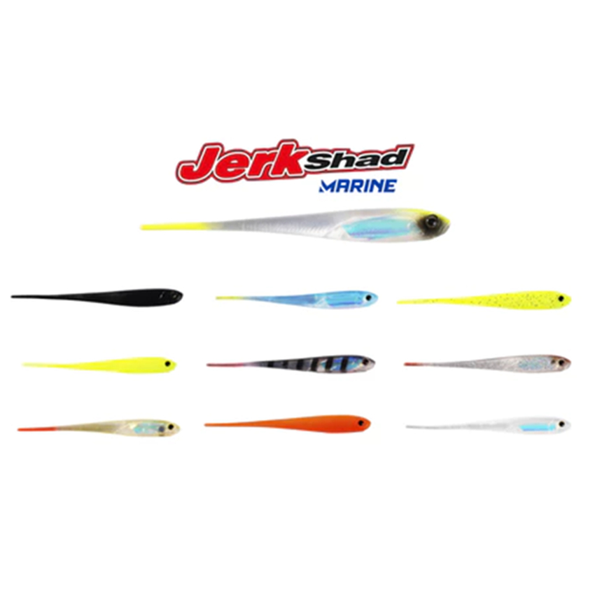 Isca Soft Jerk Shad 110 Marine Sports 05un