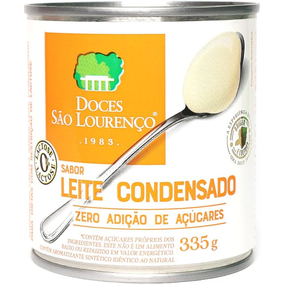 Leite Condensado Zero Lactose Sao Lourenco 380g