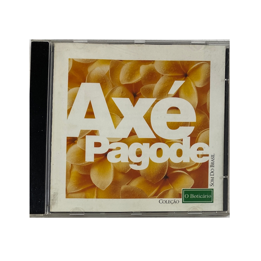 Cd – Coletânea brasileira – O Boticário - Coleção Som do Brasil - Axé pagode – 1999